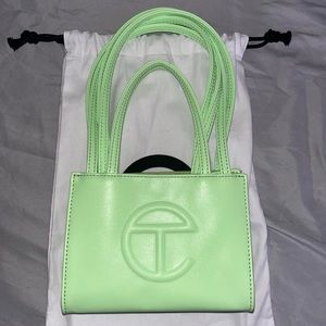Small Double Mint Telfar Bag